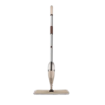 Balai spray pour sols durs avec réservoir intégré et gâchette sur le manche pour le nettoyage quotidien