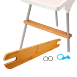 Repose-pieds en bambou pour chaise haute IKEA Antilop