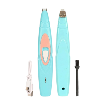 Tondeuse électrique pour pattes avec lame étroite pour une coupe précise et design rechargeable pour l'entretien des pattes