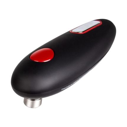 Ouvre-boîte électrique à ouverture automatique avec prise ergonomique pour la cuisine et les boîtes de conserve en métal