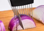 Guide-oignon pour des tranches régulières et une manipulation plus sûre lors de la découpe en cuisine – Image 2