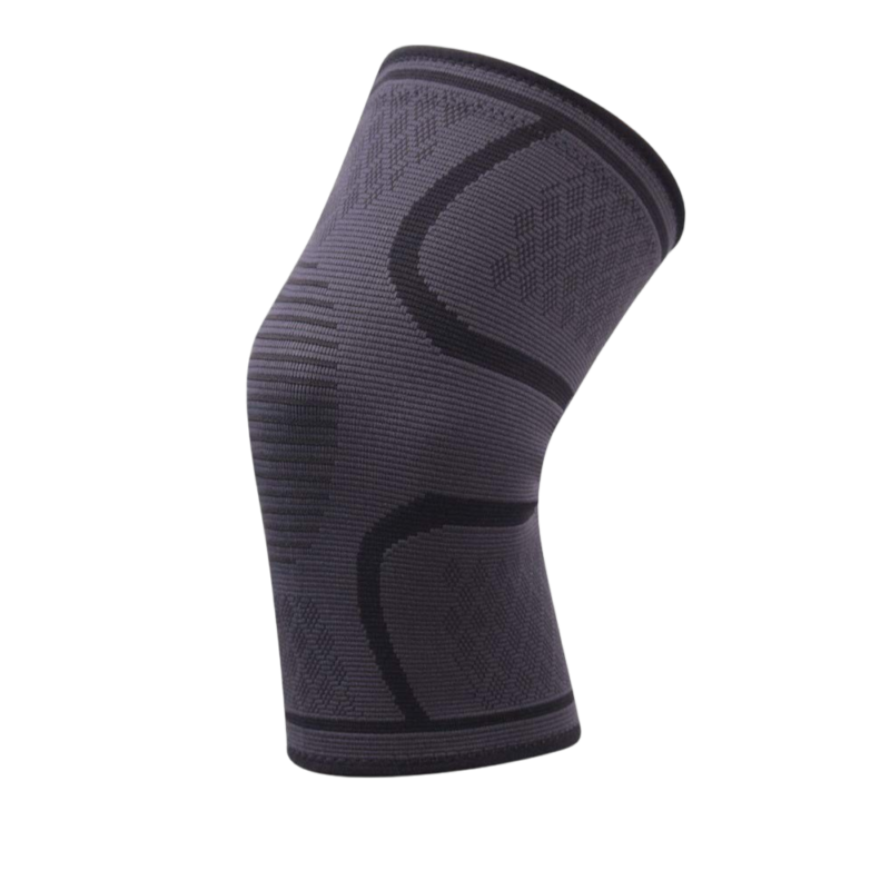 Manchon de compression pour genou à stabilisation légère et compression homogène, tailles S à XL