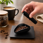 Set de dosage en céramique pour grains de café – 3 pièces – Image 2