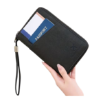 Portefeuille de voyage RFID avec organiseur passeport et documents