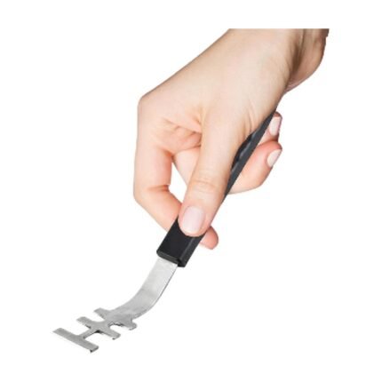 Lève-grille pour barbecue pour manipuler en toute sécurité et accéder facilement aux grilles chaudes pendant l'utilisation et le nettoyage