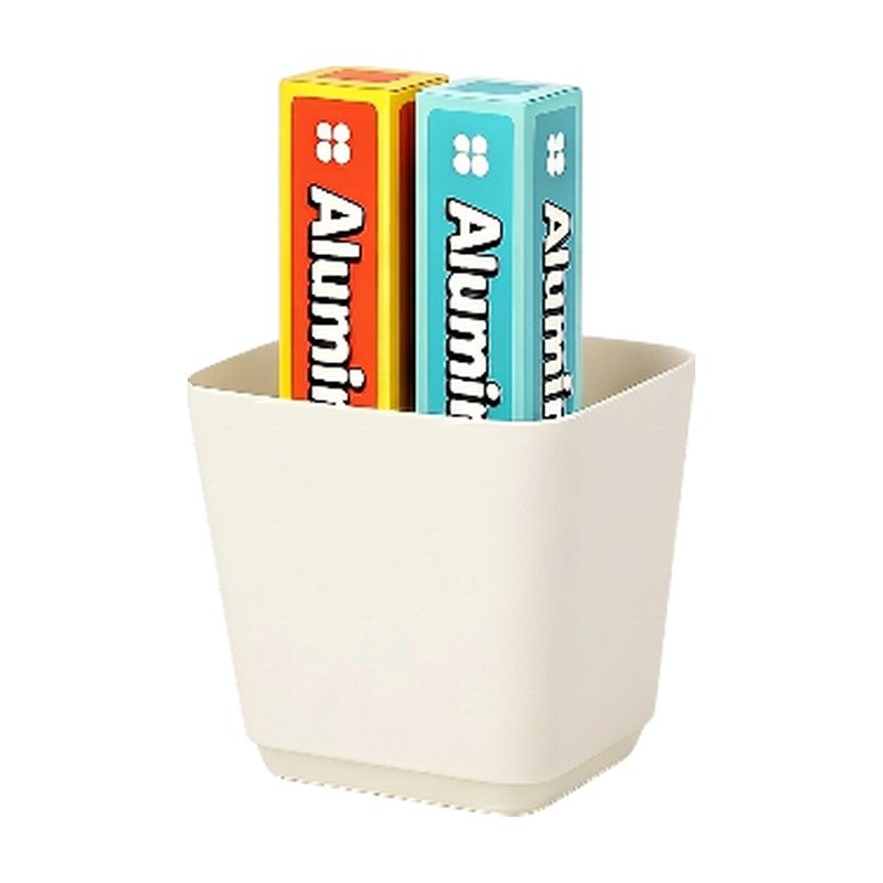 Support de rangement au design moderne - vert & blanc pour organiser et gagner de la place