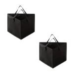 Sacs de rangement pour cintres blancs, noirs et transparents pour un rangement organisé et une armoire bien rangée