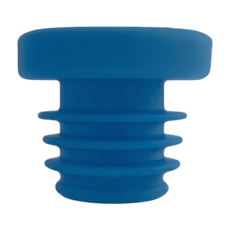 Bouchons de bouteille en silicone bleu et noir pour une fermeture hermétique et un contenu plus frais