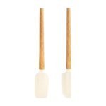 Spatules en silicone pour mélanger, pâtisser et racler en cuisine, en différentes tailles et formes
