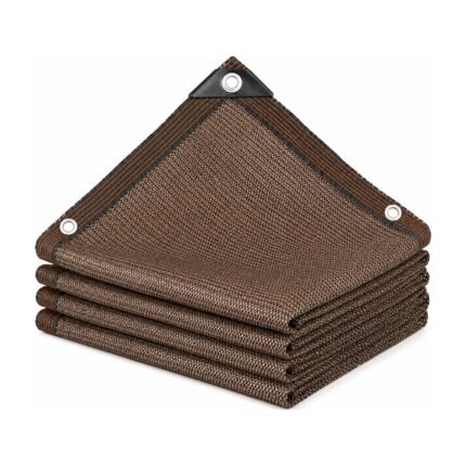 Filet d'ombrage pour serre, jardin et terrasse avec protection UV et ombre agréable pour plantes et espaces extérieurs