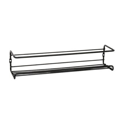 Étagère à épices murale 2 pièces pour un rangement organisé et peu encombrant en cuisine