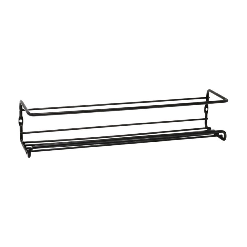 Étagère à épices murale 2 pièces pour un rangement organisé et peu encombrant en cuisine