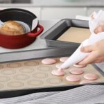 Tapis de cuisson en silicone en situation