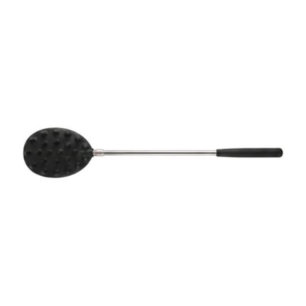 Gratte-dos extensible noir avec manche télescopique et design cactus pour une utilisation à une main