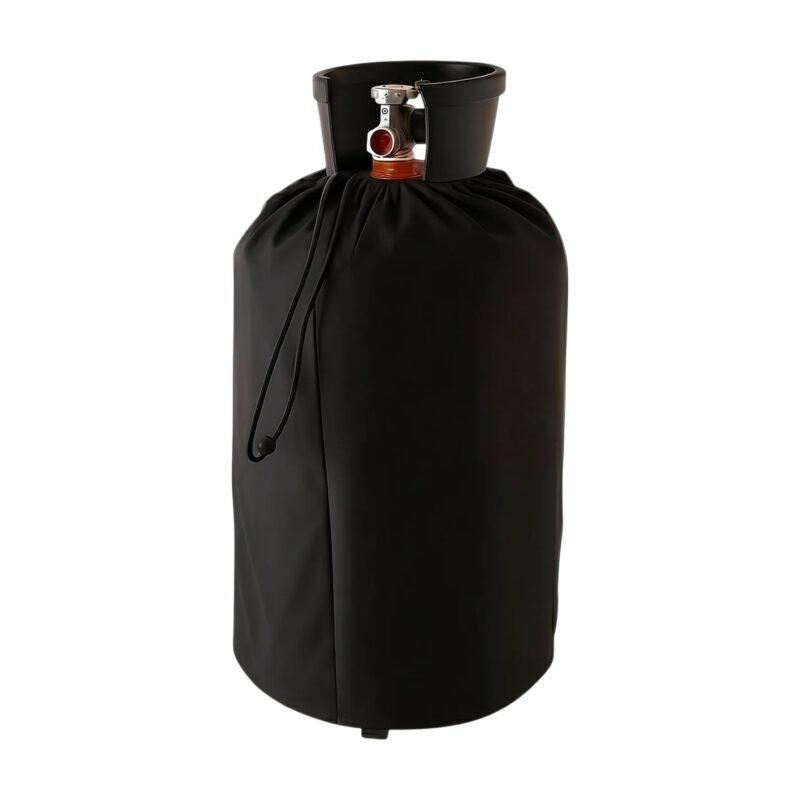 Housse pour bouteille de gaz avec fermeture réglable et protection pour l'extérieur