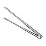 Pince de service en inox petit format avec prise striée pour un service pratique et hygiénique