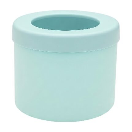 Bac à glaçons en silicone menthe pour un rangement pratique et un service facile