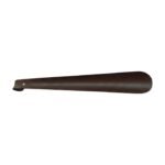 Long chausse-pied en acier noir pour se chausser facilement, design élégant et utilisation en douceur
