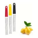 Râpe fine en inox pour citron, fromage et gingembre